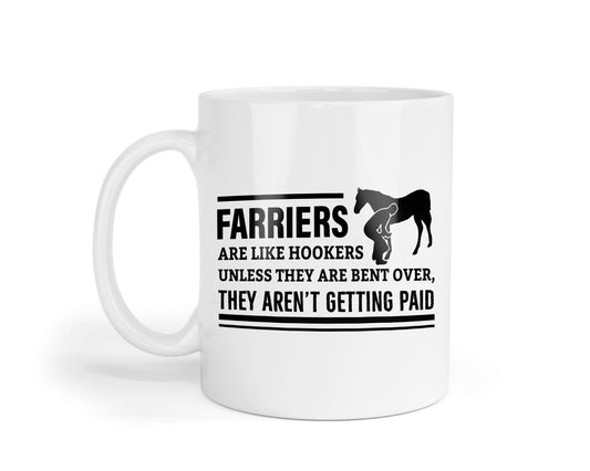 Farrier Joke Coffee Mug: Hilarious Gift for Farriers