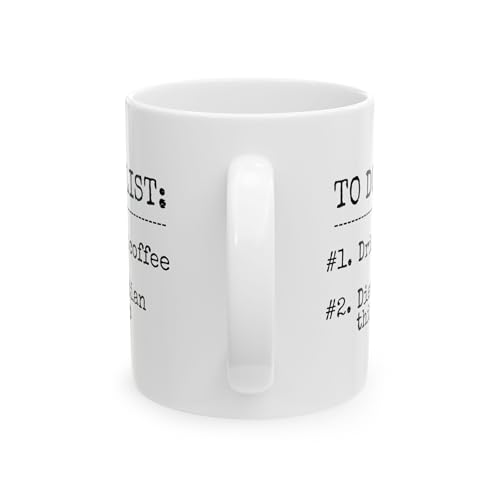 To Do List Dietitian Things Funny RD Gift for | Ceramic Coffee Mug | 11 OZ