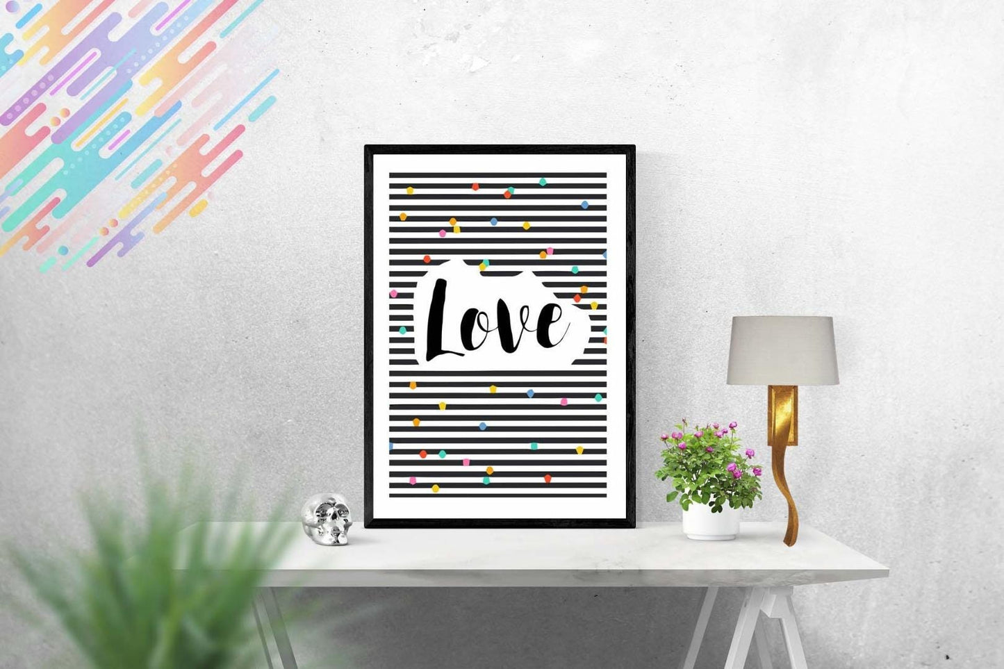 Love Reminder Inspiration Motivation Nursery Wall Decor Art Poster Print