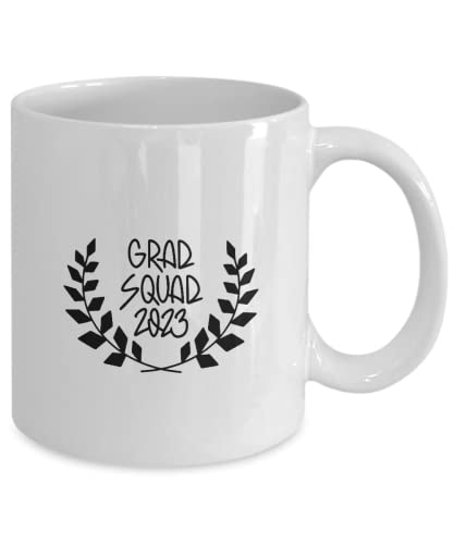 Graduation Grad Squad Gift Ideas Funny | Ceramic Coffee Mug | 11 OZ