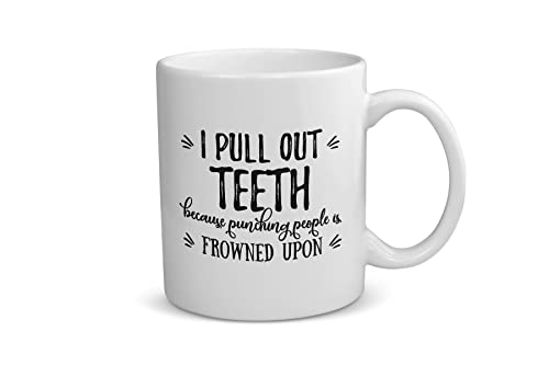 Dentist Funny Gifts for Orthodontist Almost a | Ceramic Coffee Mug | 11 OZ