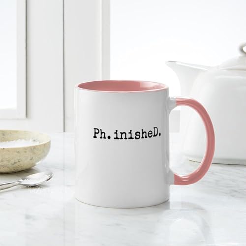 Typewriter Finished Phd Scholar | Ceramic Coffee Mug | 11 OZ