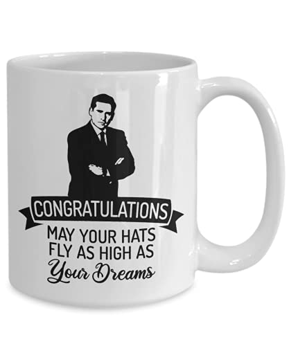 ODDITEES Funny Graduation Congratulations May | Ceramic Coffee Mug | 11 OZ