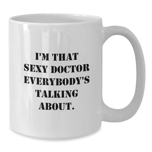 Funny Doctor Gifts from Friends for Graduation | Ceramic Coffee Mug | 11 OZ