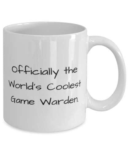 Funny Game warden Officially the World s | Ceramic Coffee Mug | 11 OZ