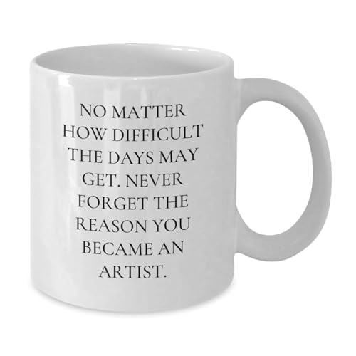 Inspirational Artist Gifts from Friends for | Ceramic Coffee Mug | 11 OZ