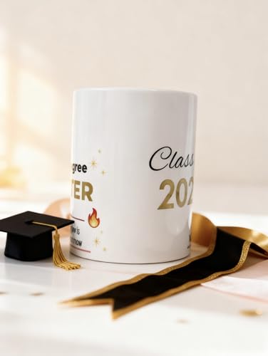 Arise Bloom Graduation One Degree Hotter Class | Ceramic Coffee Mug | 11 OZ