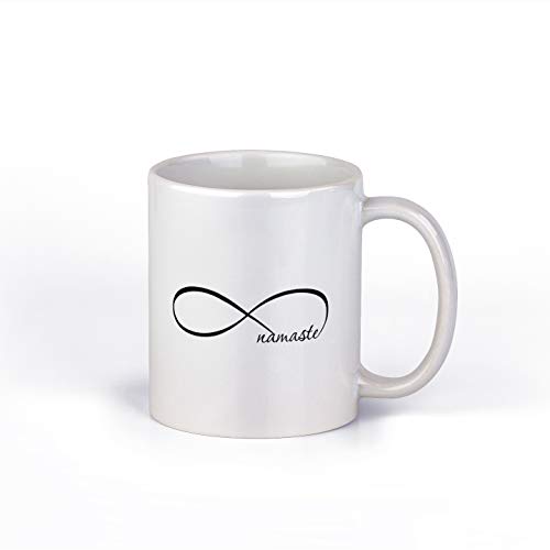 Namste Yoga 11-Ounce M165 | Ceramic Coffee Mug | 11 OZ