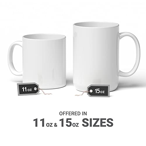 GotPrint Custom with Text Personalize | Customised Coffee Mug | 11 OZ