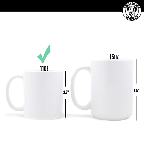 Personalized Monogram with Custom Text and | Customised Coffee Mug | 11 OZ