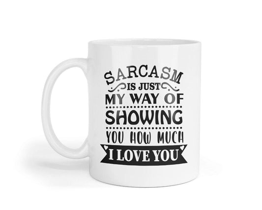 Sarcasm Love Novelty Coffee Mug & Coaster Gift