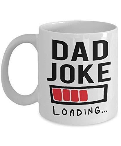 Dad Joke Loading Mug: Funny Coffee Cup Gift for Father's Day