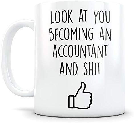 Accounting Graduation Gift Graduates | Ceramic Coffee Mug | 11 OZ