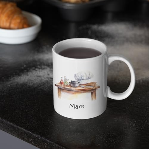 Personalized A Chef In His Kitchen | Customised Coffee Mug | 11 OZ