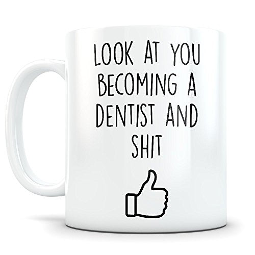 Dental Graduation Gifts Dentist Graduates | Ceramic Coffee Mug | 11 OZ