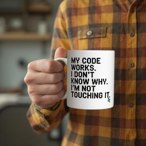 Computer Science Gifts Funny for Work Desk | Ceramic Coffee Mug | 11 OZ