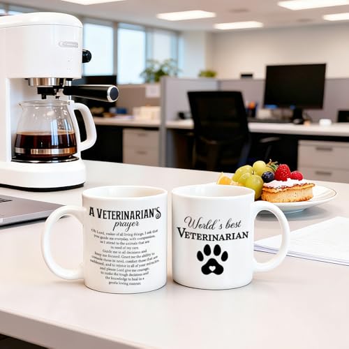 World s Best Veterinarian Vet Prayer Ceramics | Ceramic Coffee Mug | 11 OZ