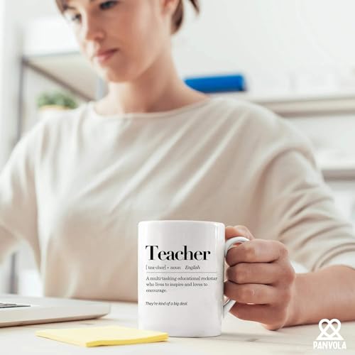 Teacher Definition Gifts Appreciation from | Ceramic Coffee Mug | 11 OZ