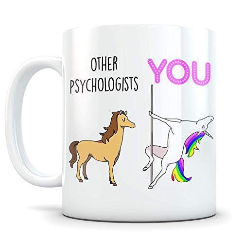 Funny Psychologist Gift Best Psychology for | Ceramic Coffee Mug | 11 OZ