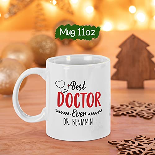 Personalized Doctor With Name Customized | Customised Coffee Mug | 11 OZ