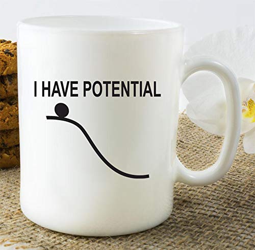 Engineer I Have Potential Mechanical Physics | Ceramic Coffee Mug | 11 OZ