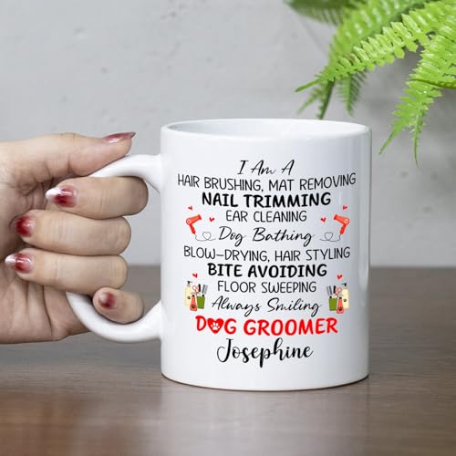 Personalized Dog Groomer I Am A Hair | Customised Coffee Mug | 11 OZ