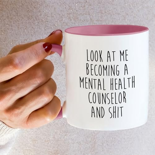 Funny Mental Health Counselor or Funny | Ceramic Coffee Mug | 11 OZ
