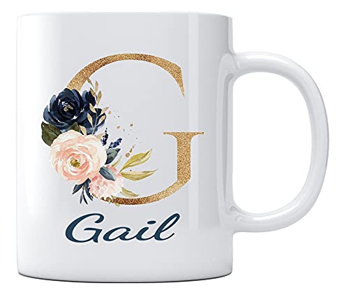 Mothers Day Presents with Name Gail Gift from | Ceramic Coffee Mug | 11 OZ