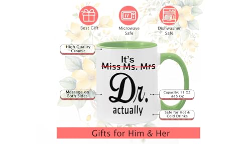 A62217 Personalized It s Miss Ms Mrs Dr | Customised Coffee Mug | 11 OZ