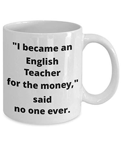 Funny English Teacher Gift from Student | Ceramic Coffee Mug | 11 OZ