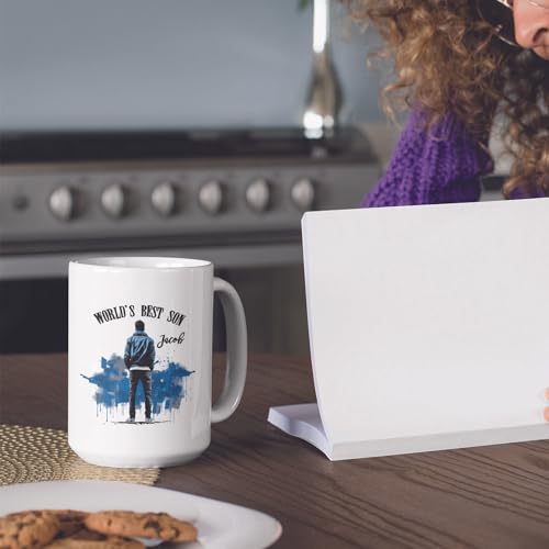 World s Greatest Son Customized Awesome | Customised Coffee Mug | 11 OZ