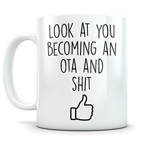 OTA Graduation Gifts Future Occupation Therapy | Ceramic Coffee Mug | 11 OZ