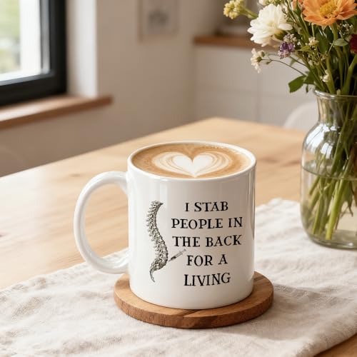 I Stab People In The Back For A Living Sarcasm | Ceramic Coffee Mug | 11 OZ