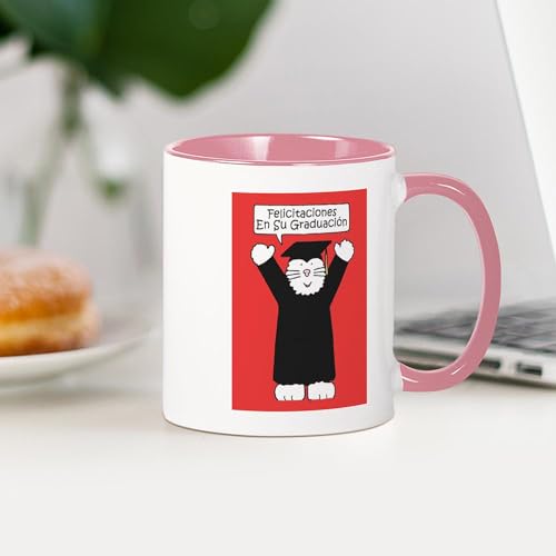 Graduation Congratulations In Spanish Scholar | Ceramic Coffee Mug | 11 OZ