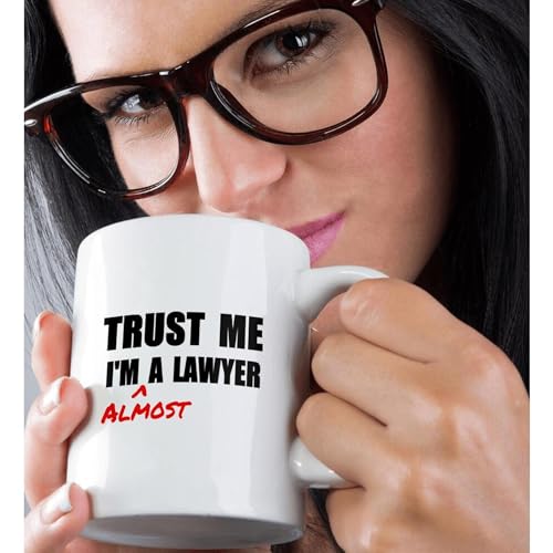 195612 1 Trust Me Im Almost a Lawyer Fun Law | Ceramic Coffee Mug | 11 OZ