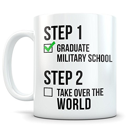 Military School Graduation Gifts Science | Ceramic Coffee Mug | 11 OZ