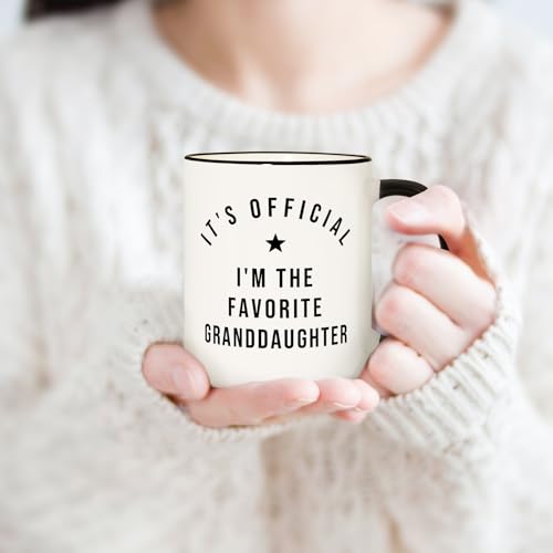 Granddaughter Gifts from Grandma Grandpa Funny | Ceramic Coffee Mug | 11 OZ