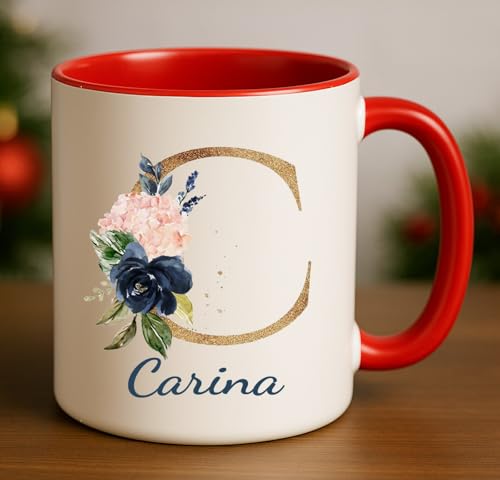 Mothers Day Poems with Name Carina Mother | Ceramic Coffee Mug | 11 OZ