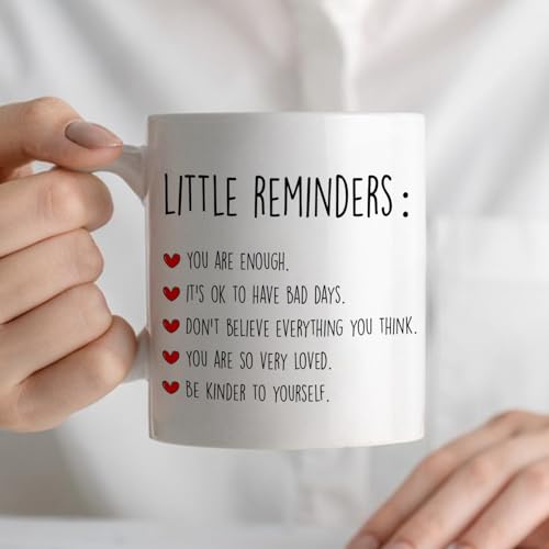 Little Reminders Inspirational Positive | Ceramic Coffee Mug | 11 OZ