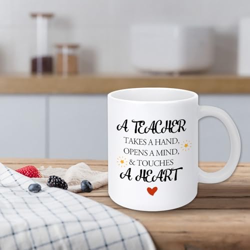 Teacher Gifts for Women Appreciation | Customised Coffee Mug | 11 OZ