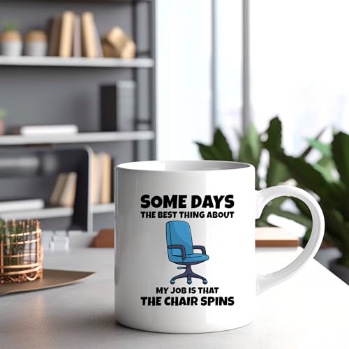 Office Humor Quote Gifts The Best Thing About | Ceramic Coffee Mug | 11 OZ