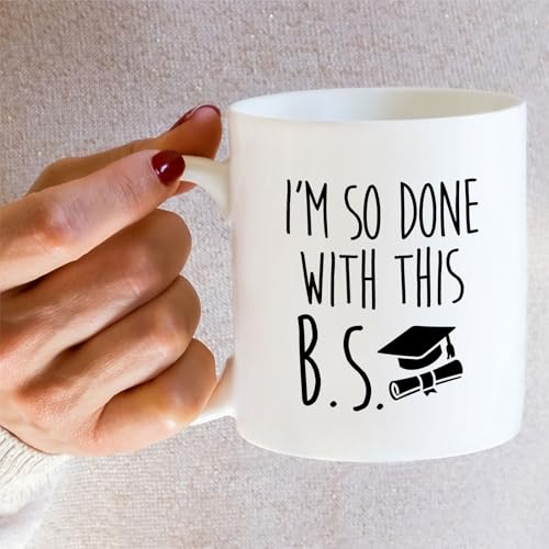 Funny College Graduation I m So Done With This | Ceramic Coffee Mug | 11 OZ