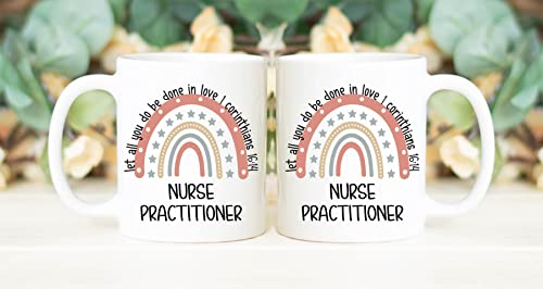 NP Nurse Practitioner Graduation Gift Funny | Ceramic Coffee Mug | 11 OZ