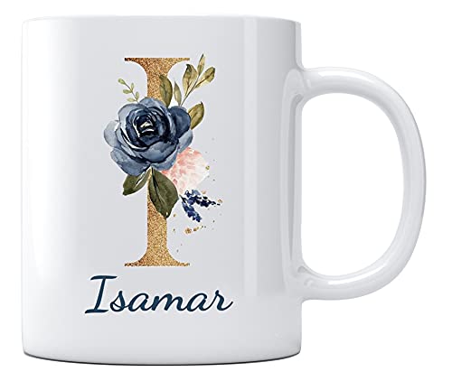 Happy Mothers Day with Name Isamar Best Gifts | Ceramic Coffee Mug | 11 OZ