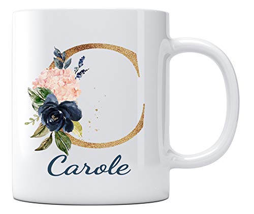 Mothers Day Presents with Name Carole Gift | Ceramic Coffee Mug | 11 OZ