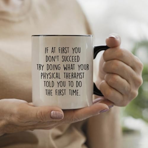 Funny Physical Therapist Novelty Thank You | Ceramic Coffee Mug | 11 OZ