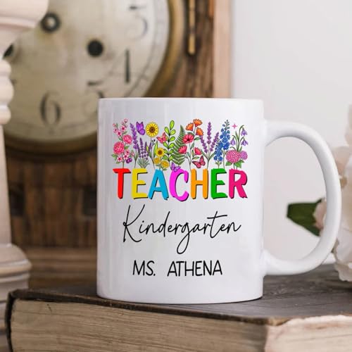 Personalized Teacher Kindergarten Gift For | Customised Coffee Mug | 11 OZ