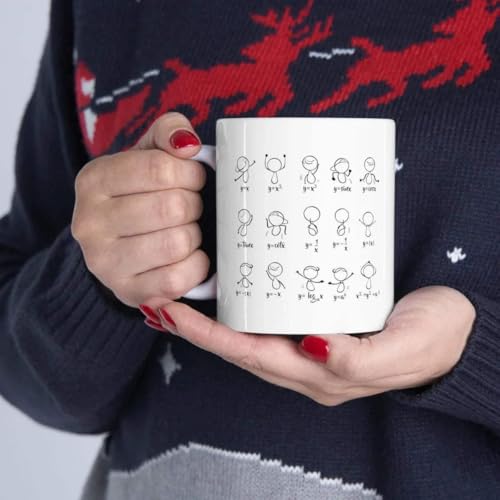 Personalized Funny Math Algebra Dance | Customised Coffee Mug | 11 OZ
