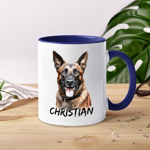 Personalized Malinois Accent Gifts For | Customised Coffee Mug | 11 OZ