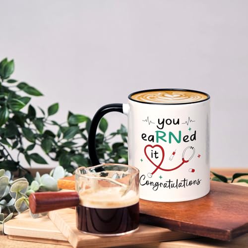 YHRJWN Nurse Graduation Gifts for Women | Ceramic Coffee Mug | 11 OZ